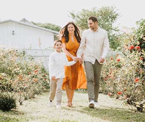 A family embracing an EverLiv-supported healthy lifestyle
