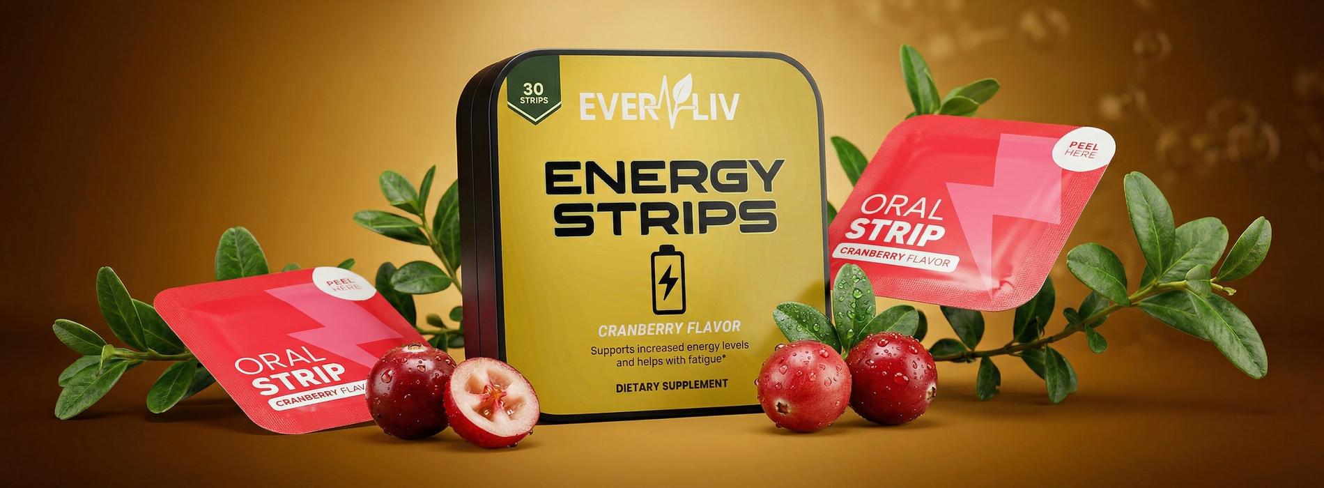 EverLiv ENERGY STRIPS - Focus & Drive